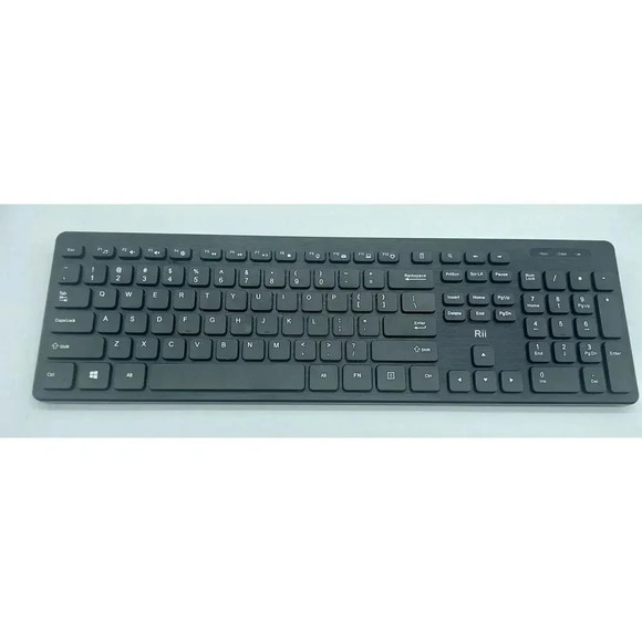 Wireless Keyboard & Mouse‎ Combo Rii RK200 Standard Office for Windows & Android - Picture 2 of 8